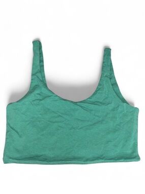 Cotton On Teal Scoop Crop Tank